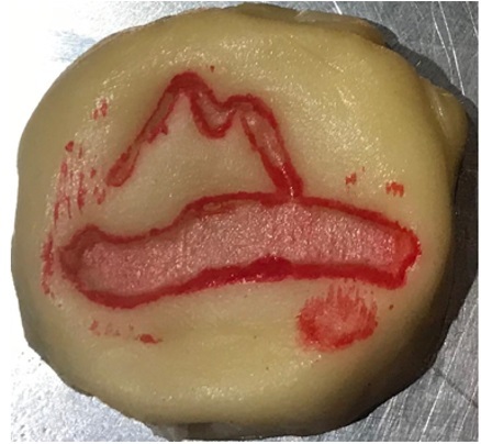 My campus symbol in the Hanbing Culture’s mold. Source: Author’s documentation.