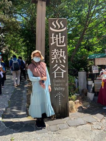 (Beitou Thermal Valley, date: 3 October 2021, address: Zhongshan Rd Thermal Valley, Beitou Dist, Taipei City Taiwan)