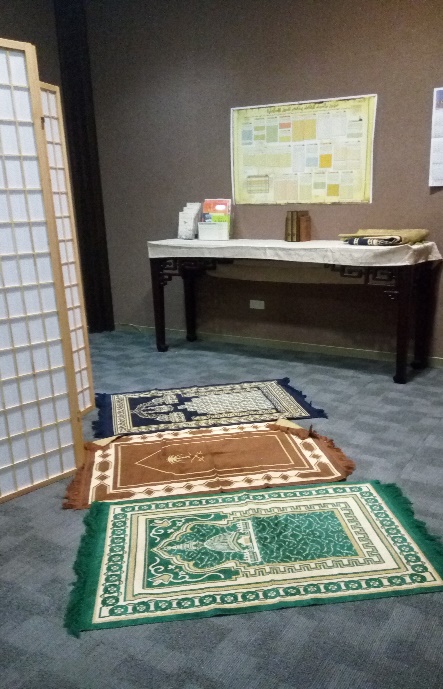 Praying room at National Museum Palace